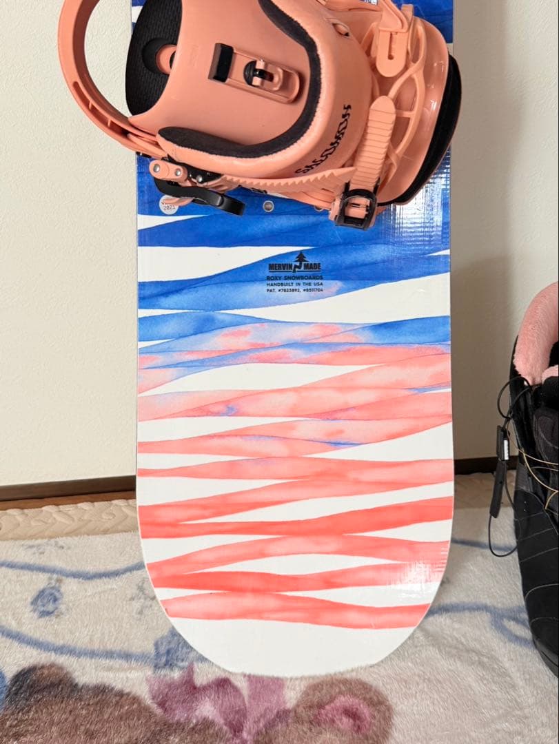 ROXY スノボセットレディース　146/24.5 ROXY×SALOMON