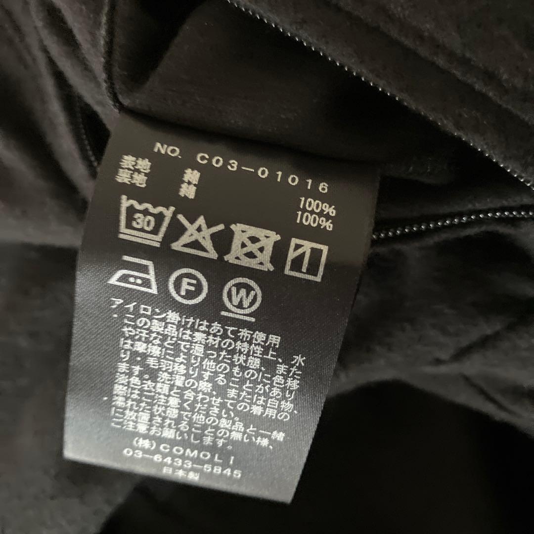 25AW comoli モールスキンジップショートジャケット 1