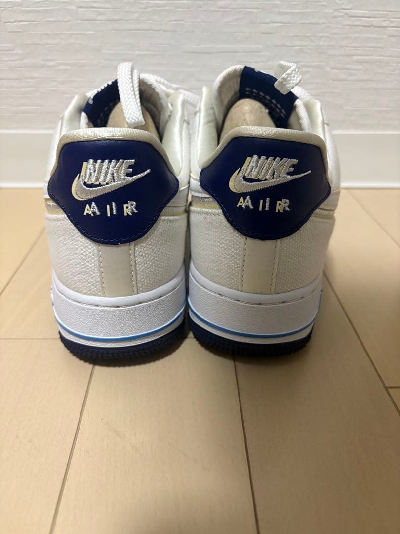 靴 NIKE AIR FORCE 1 PREMIUM BLUE VOID