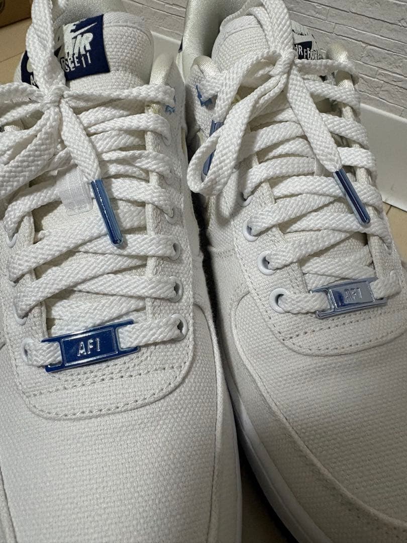靴 NIKE AIR FORCE 1 PREMIUM BLUE VOID