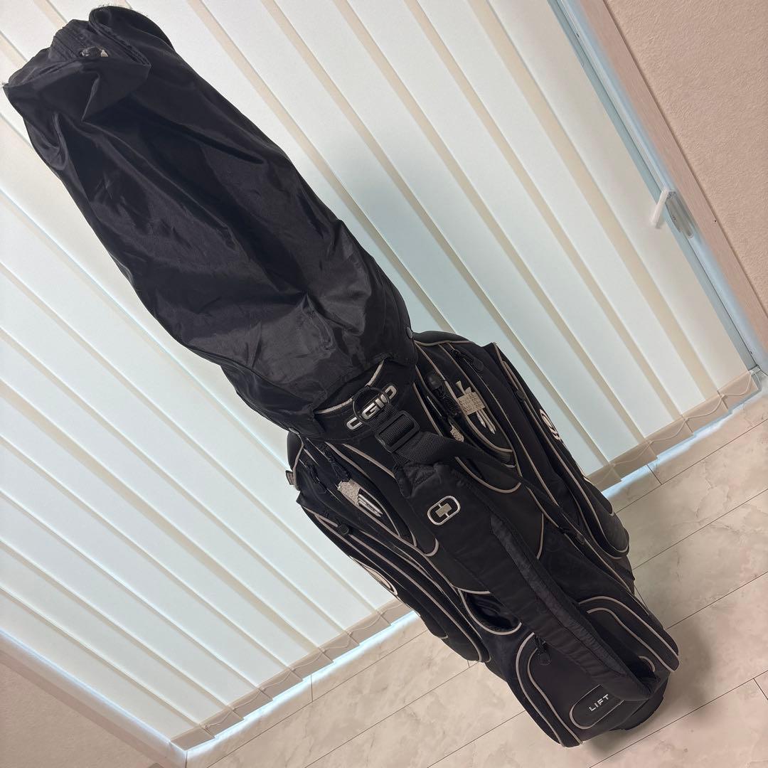 美品 Ogio オジオ ブラック キャディバッグ 14分割ユニバーサル