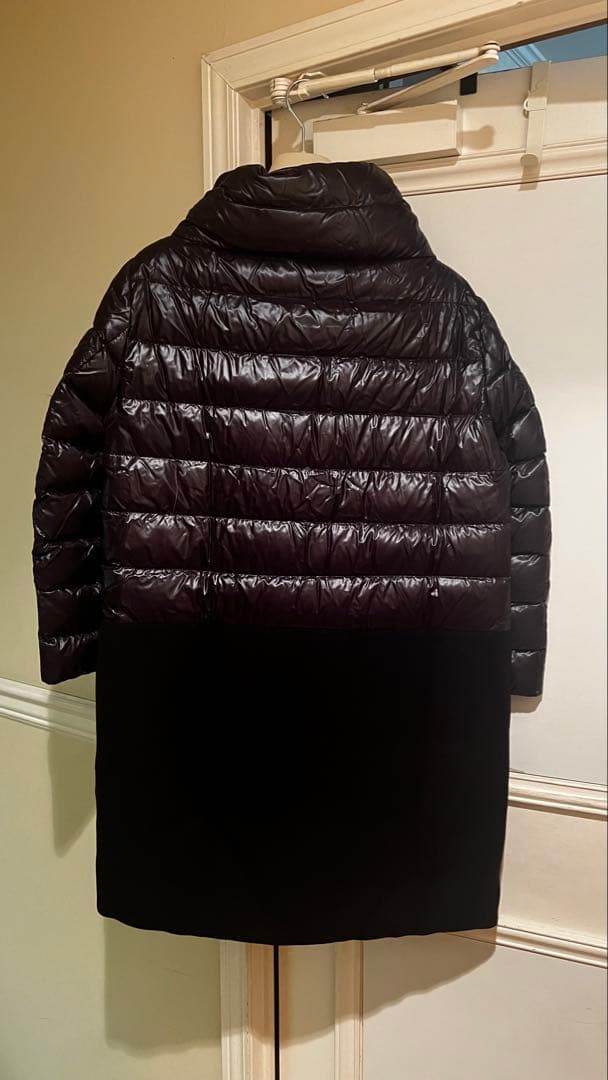 セール☆正規品　美品ヘルノ　ダウンコート ブラック　48 XL スタンドカラー