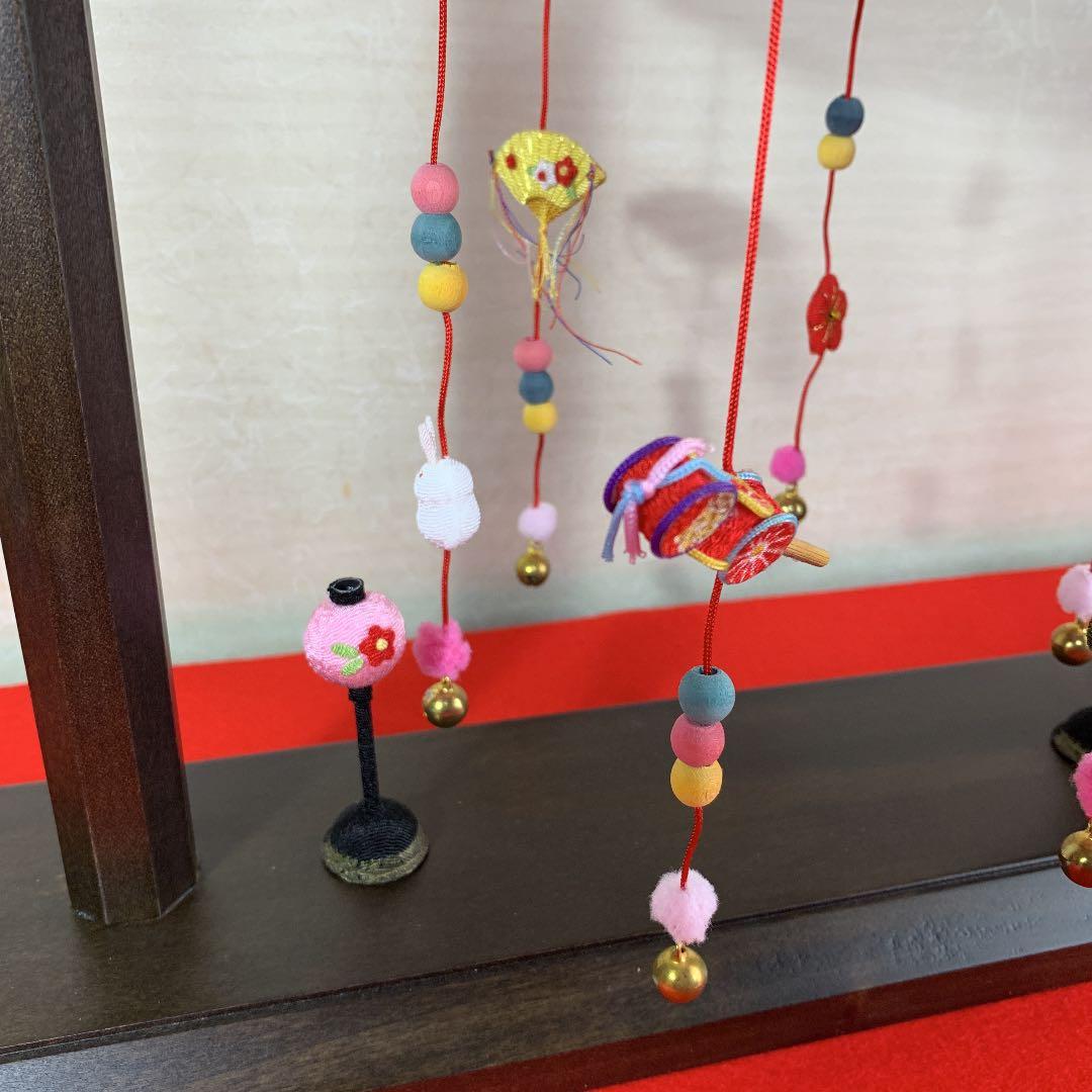 衣桁ミニ輪飾りお雛様　インテリア　新品