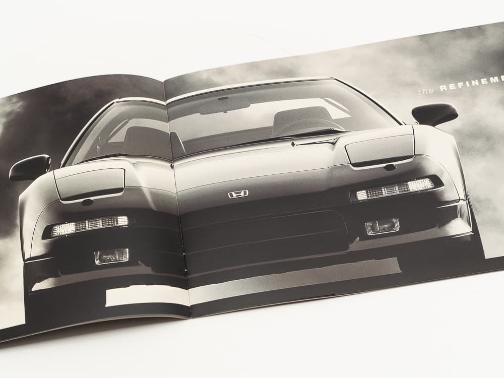 ホンダ NSX NA1 UK版 カタログ
