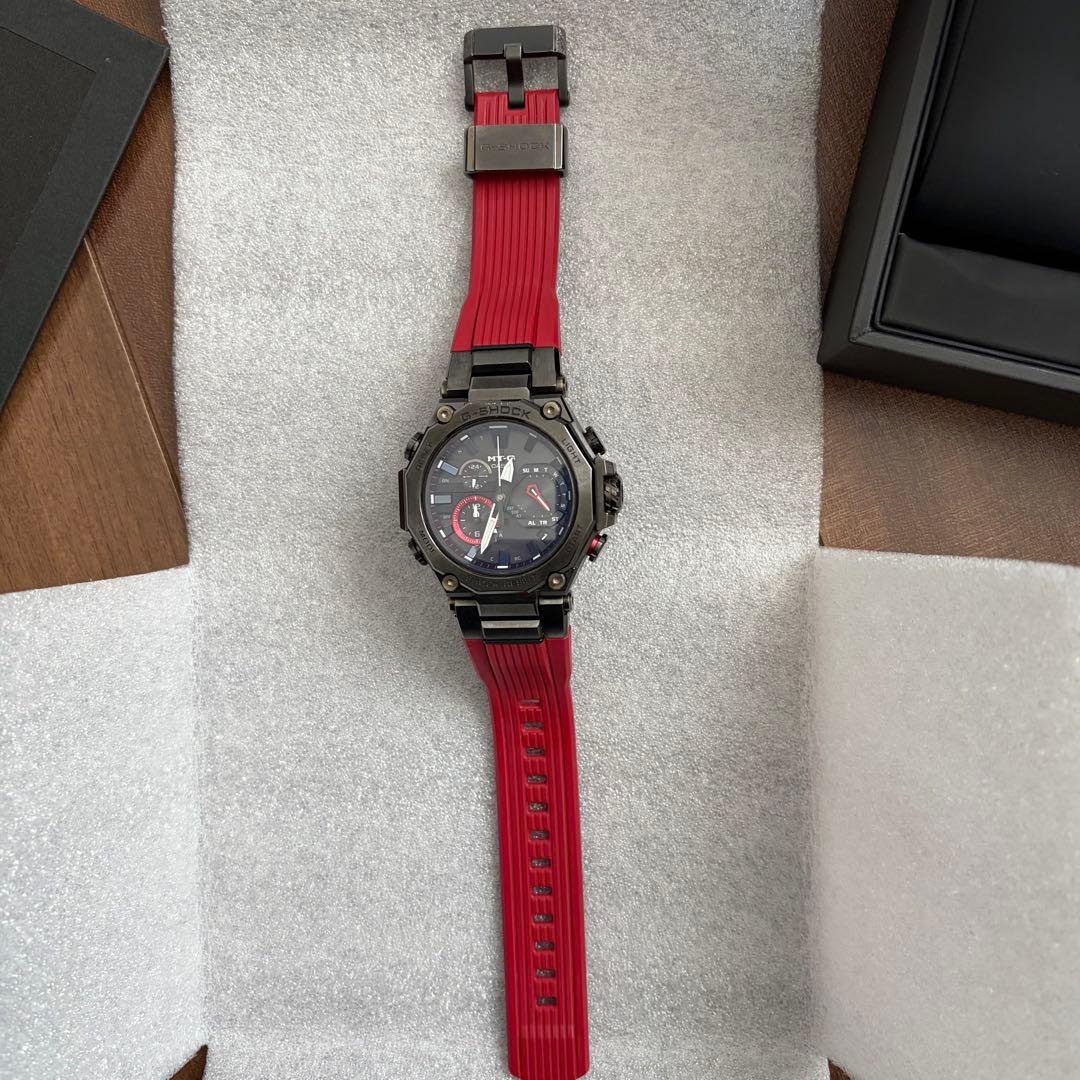 G-SHOCK MTG-B2000 黒/赤 時計