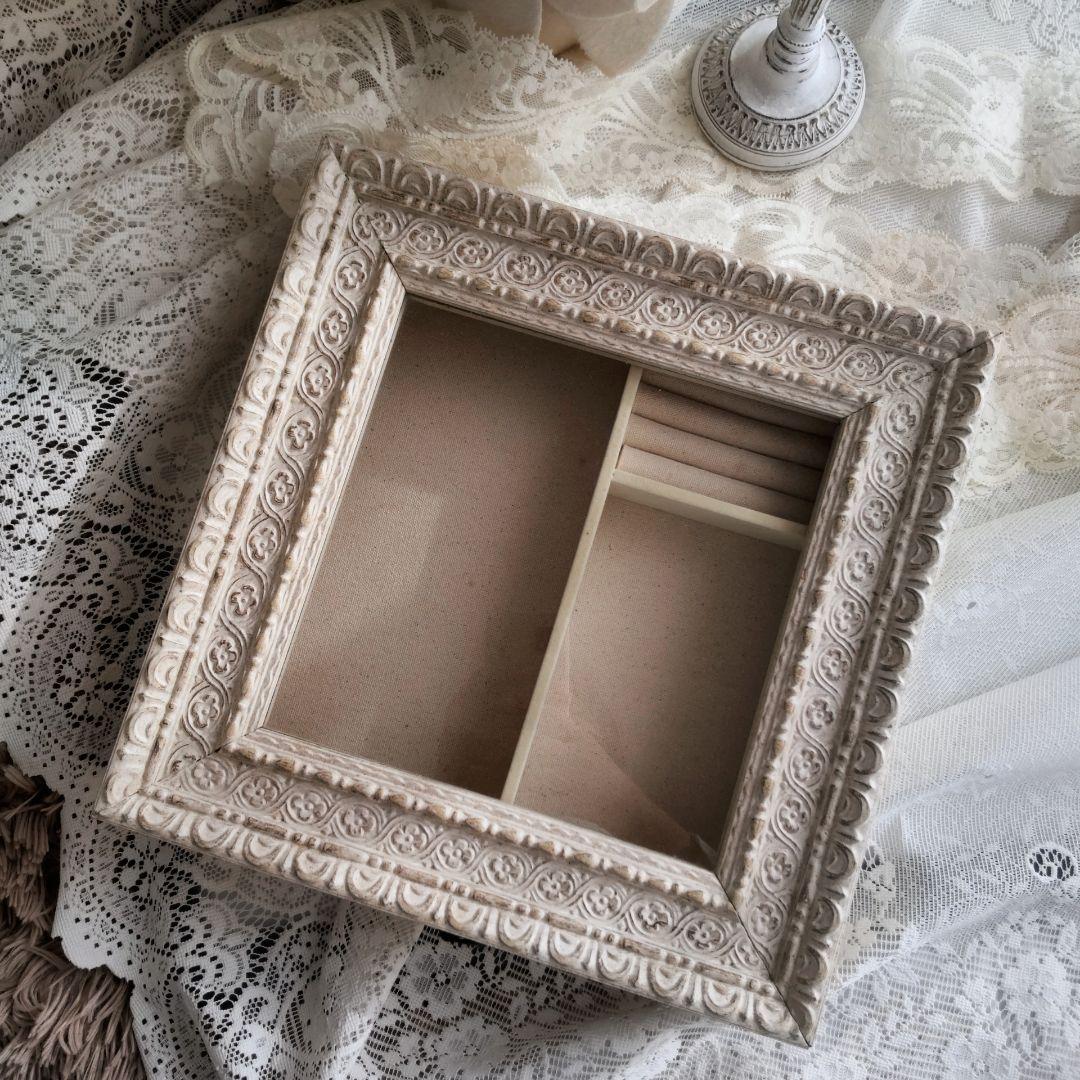 ZARA  シャビーシック ジュエリーボックス アクセサリーケース