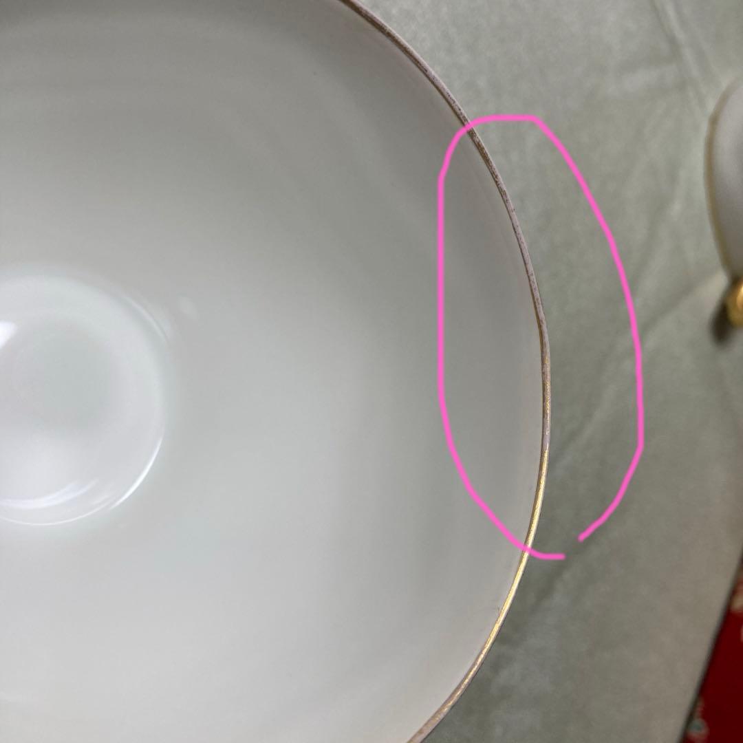 オールドオークラ白磁コーヒーカップ5客