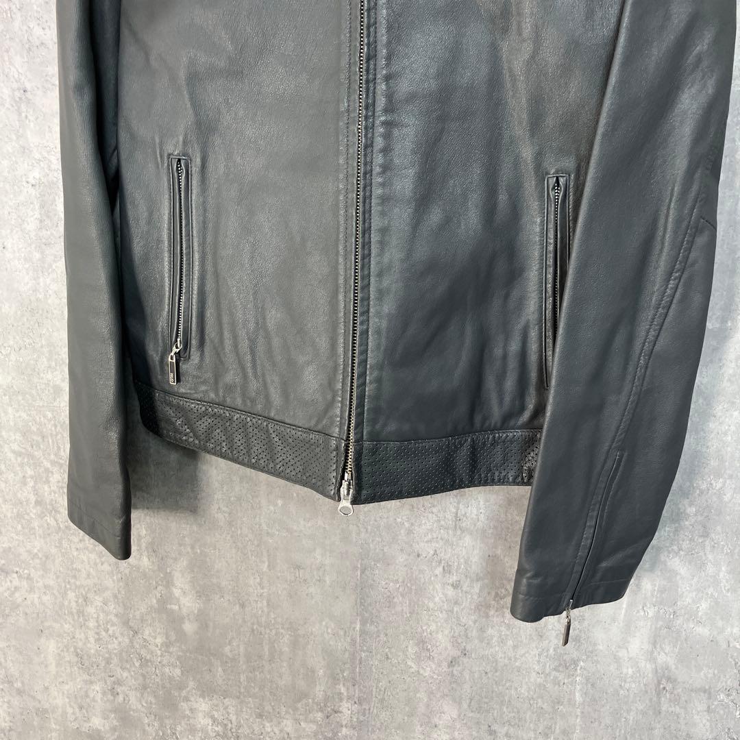 JEAN-PAUL GAULTIER HOMME レザージャケット 46