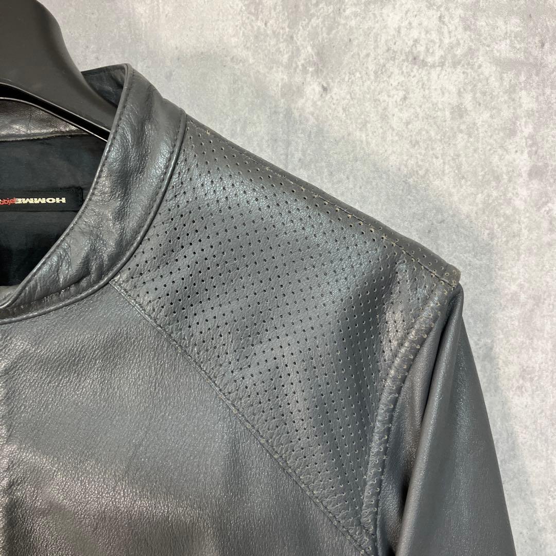 JEAN-PAUL GAULTIER HOMME レザージャケット 46