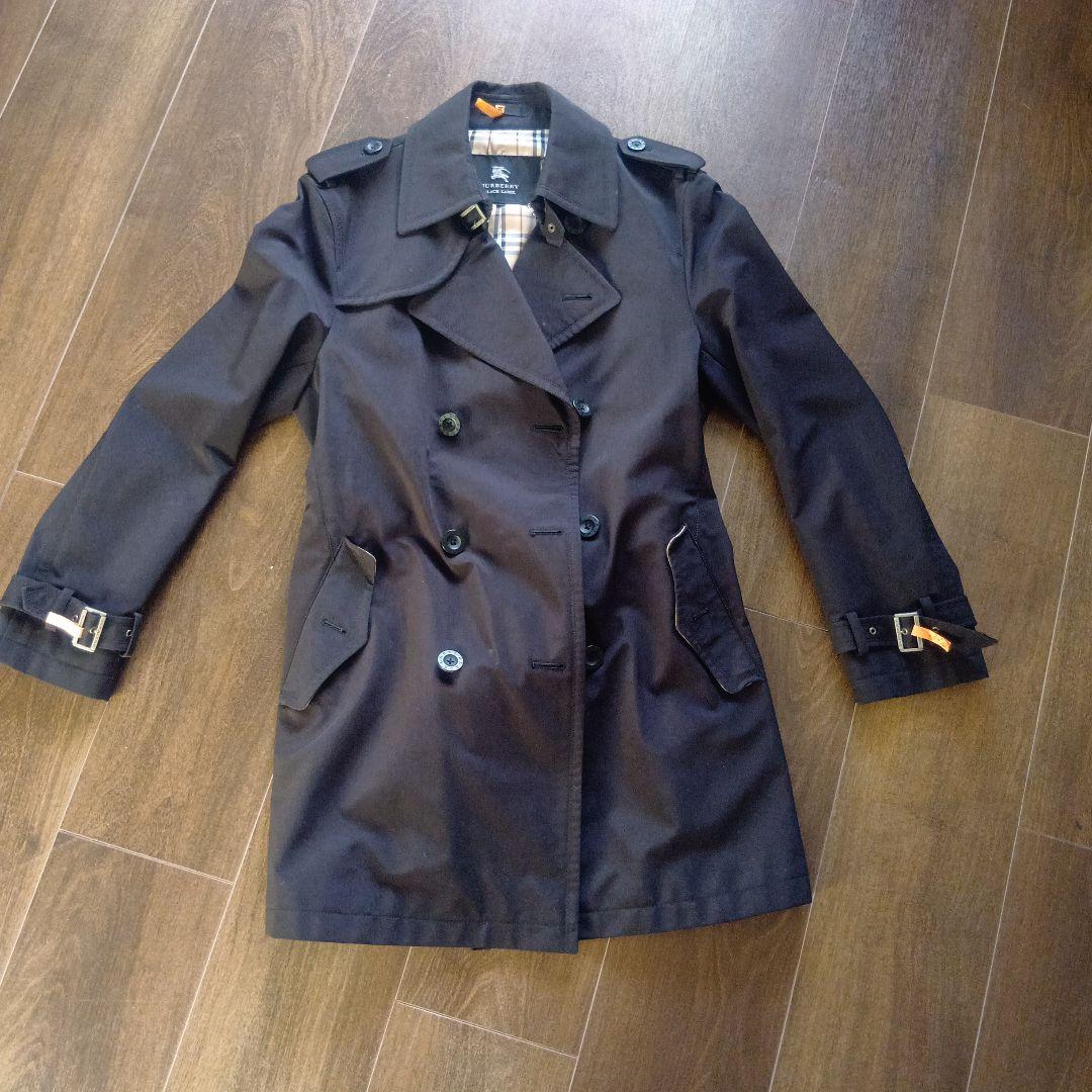 バーバリーブラックレーベル トレンチコート ノバチェック Lサイズ