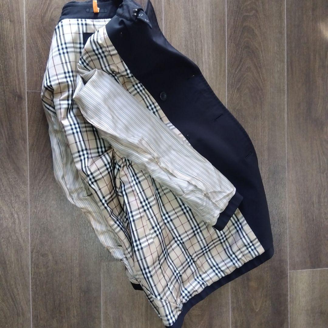 バーバリーブラックレーベル トレンチコート ノバチェック Lサイズ
