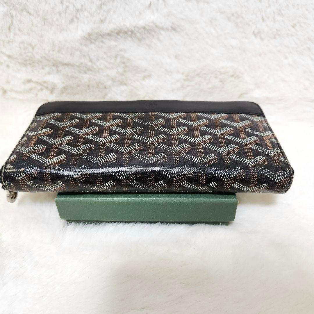 ✨美品　正規品✨ゴヤール　長財布　ラウンドファスナー　マティニョン　ブラック