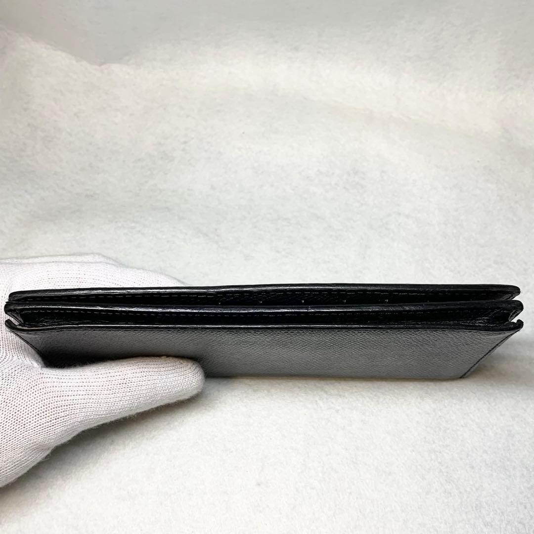 希少 CAMILLE FOURNET カミーユフォルネ 長財布 レザー ブラック