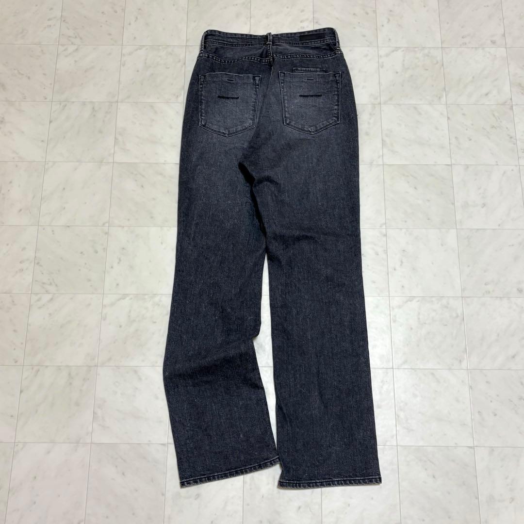 美品✨YANUK ストレートデニム LOUISE 24インチ グレー