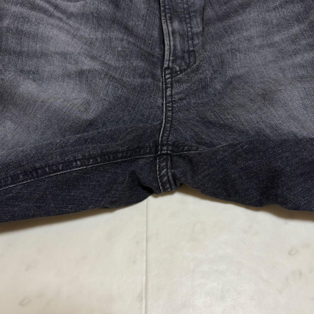 美品✨YANUK ストレートデニム LOUISE 24インチ グレー
