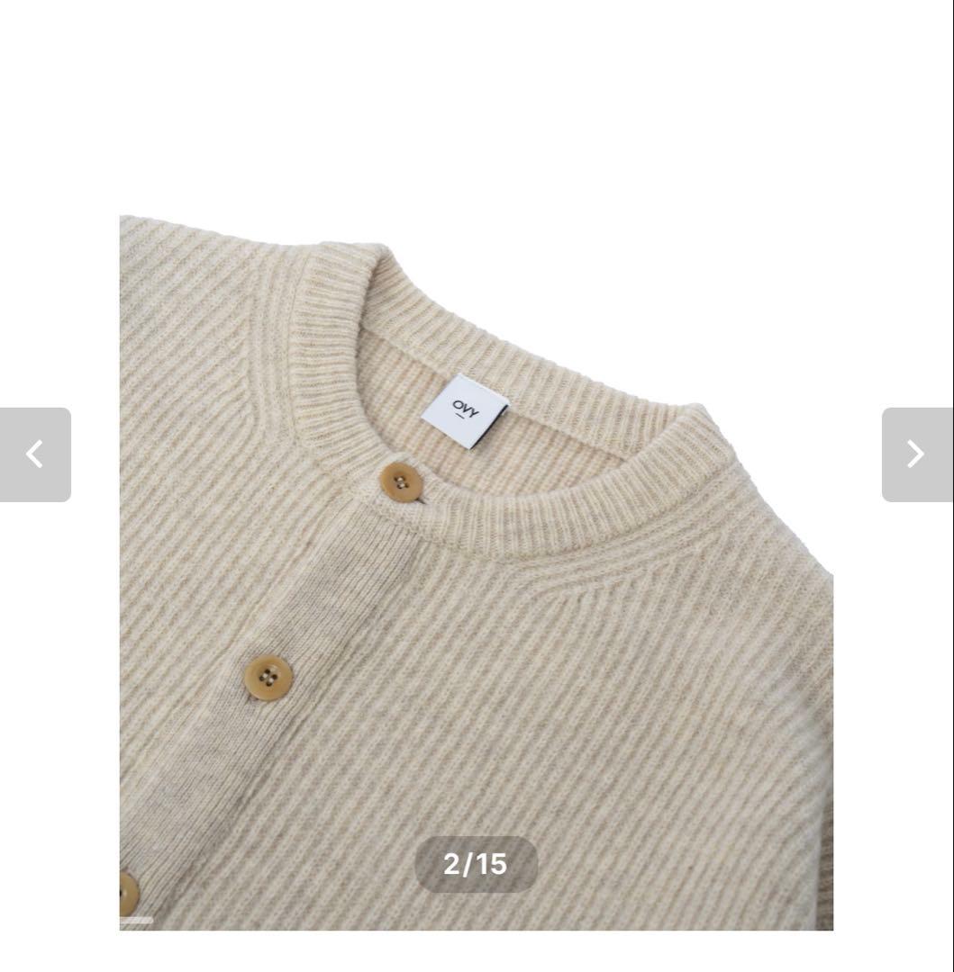 ovy Super Comeback Lamb Wool カーディガン