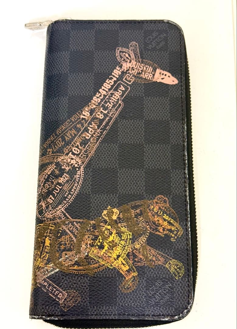 【稀少！限定品】LOUIS VUITTON ダミエ ジッピーウォレット 虎 麒麟