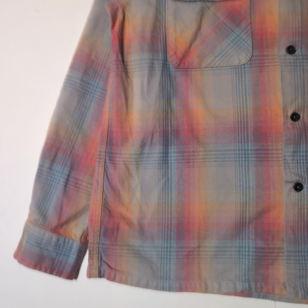 Pendleton オンブレチェック ネルシャツ M（実寸L程度）