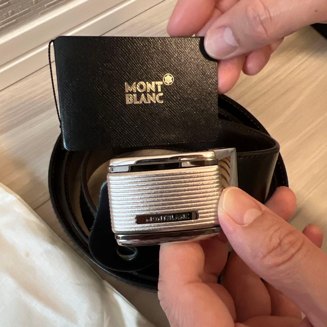 値下げ中☆【新品未使用】モンブラン★Mont Blanc ベルト