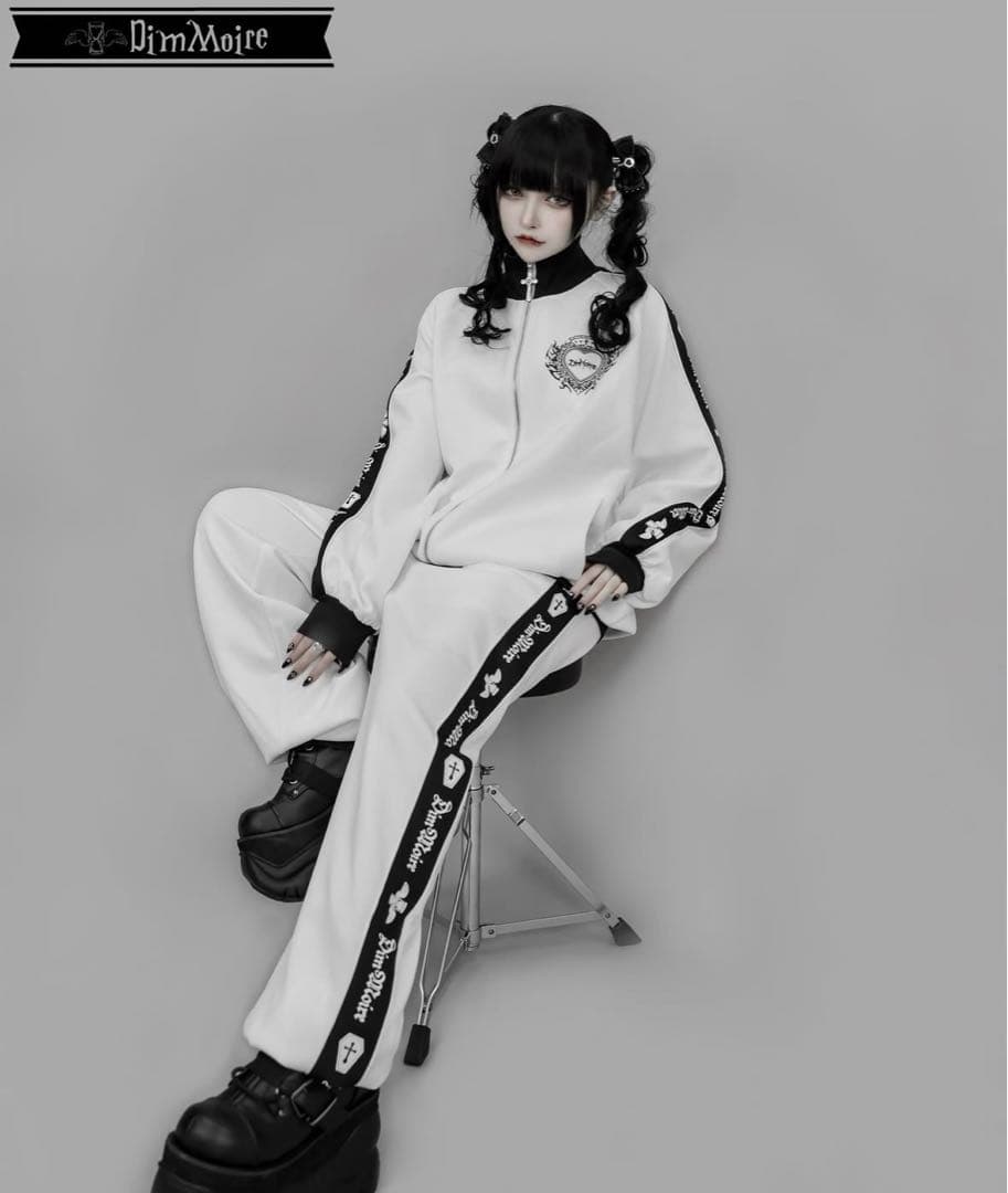 DimMoire ロゴプリント ジャージ M ディムモアール セットアップ