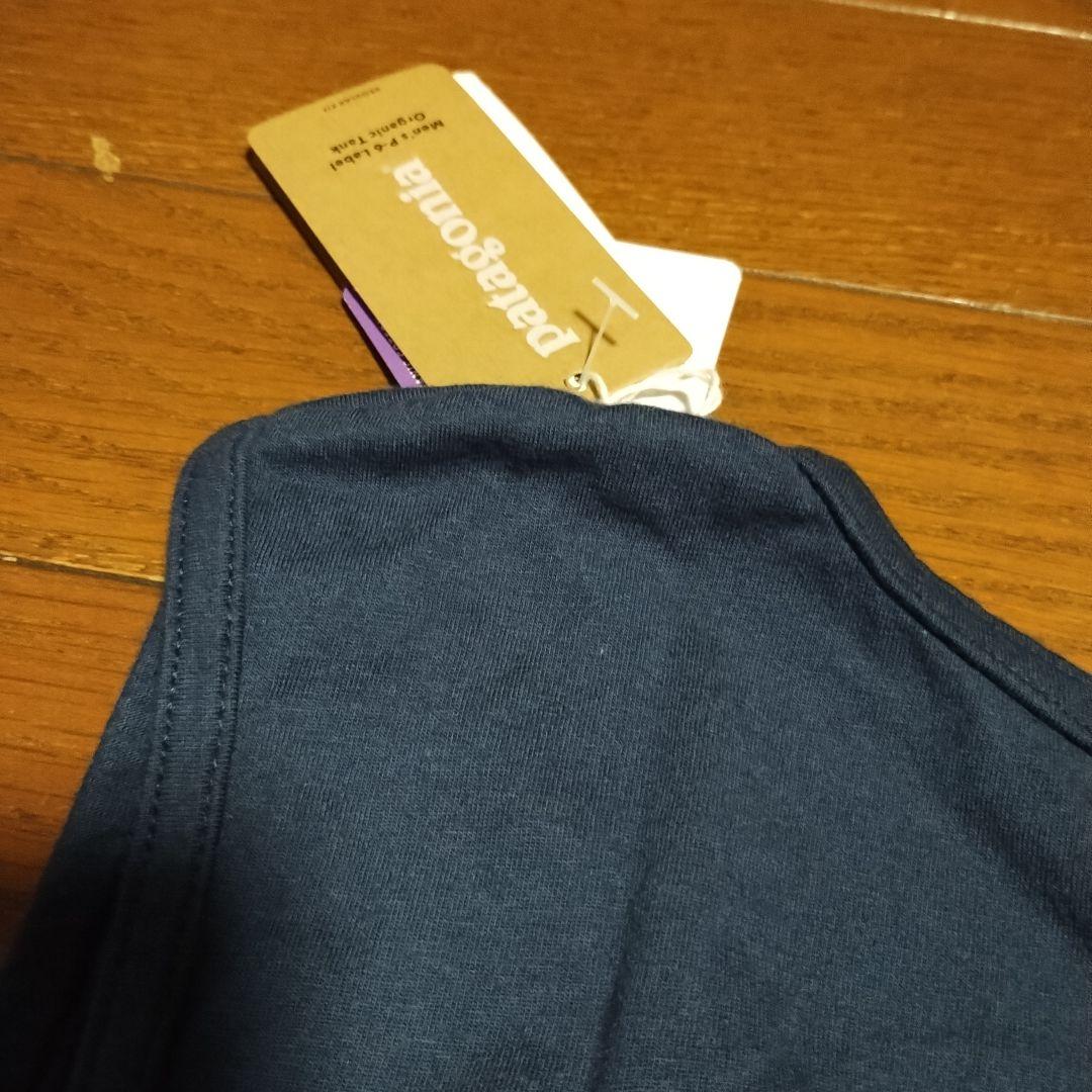 パタゴニア　タンクトップ　Lサイズ　ネイビー