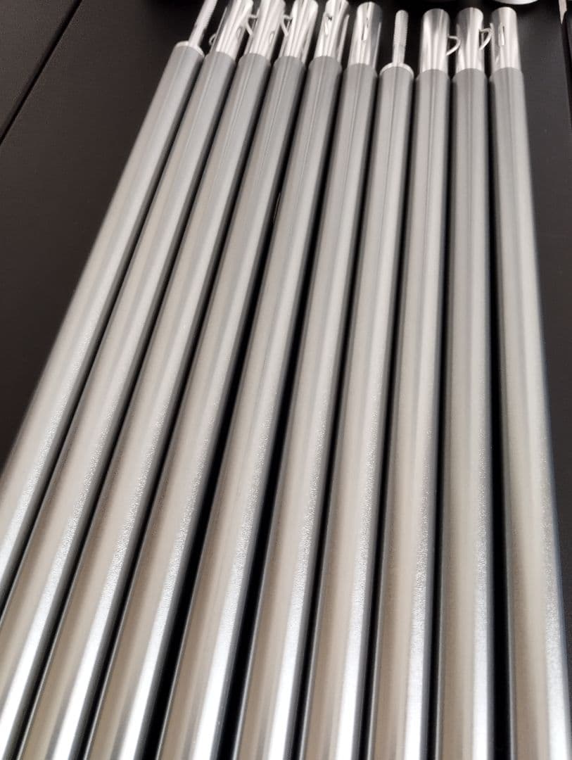 【2本＋ノーブランド2本セット】 ウイングポール280  peak