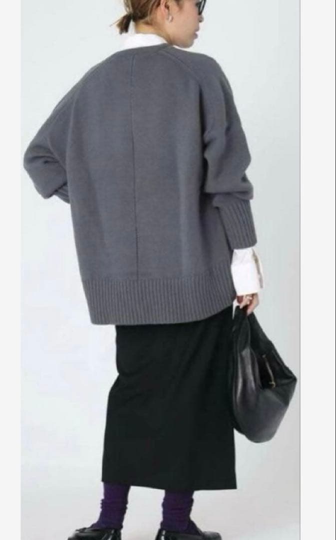 Deuxieme Classe CINOH クルーネックニット