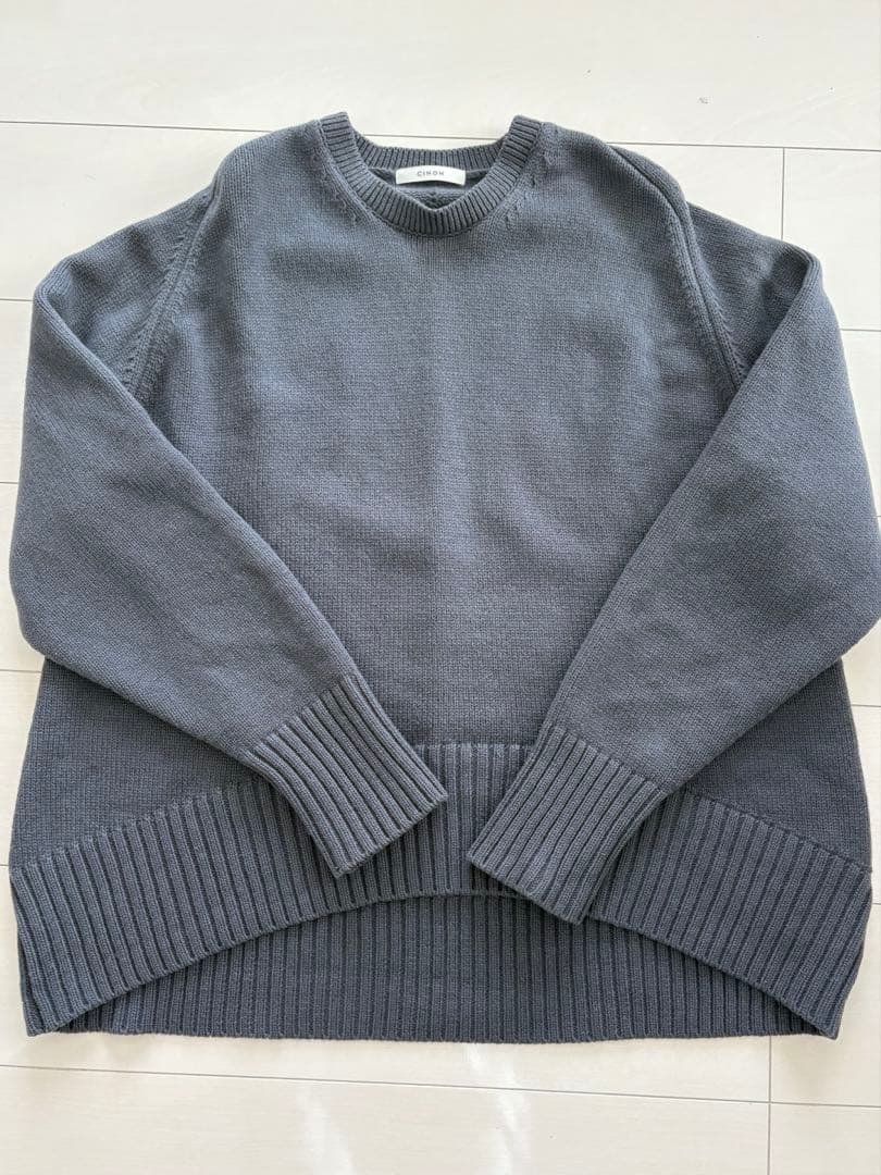 Deuxieme Classe CINOH クルーネックニット