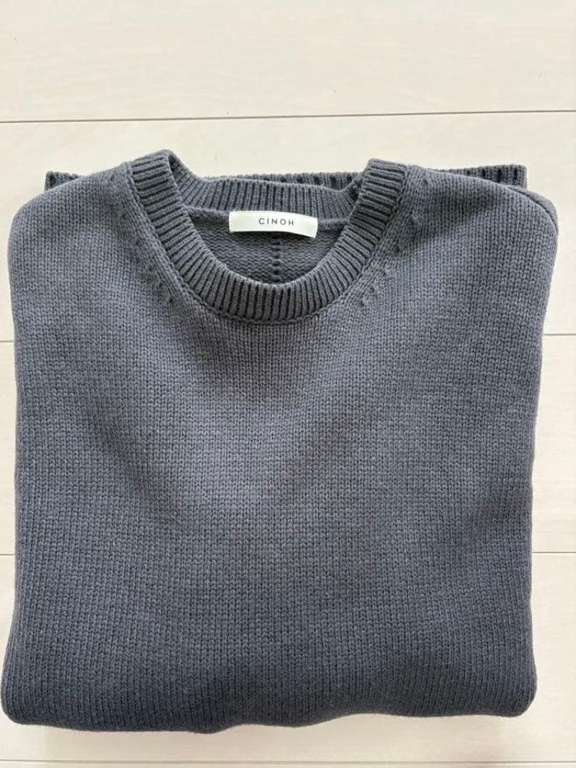 Deuxieme Classe CINOH クルーネックニット