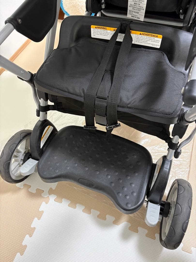 GRACO RoomFor2 ブラック 2人乗り ベビーカー