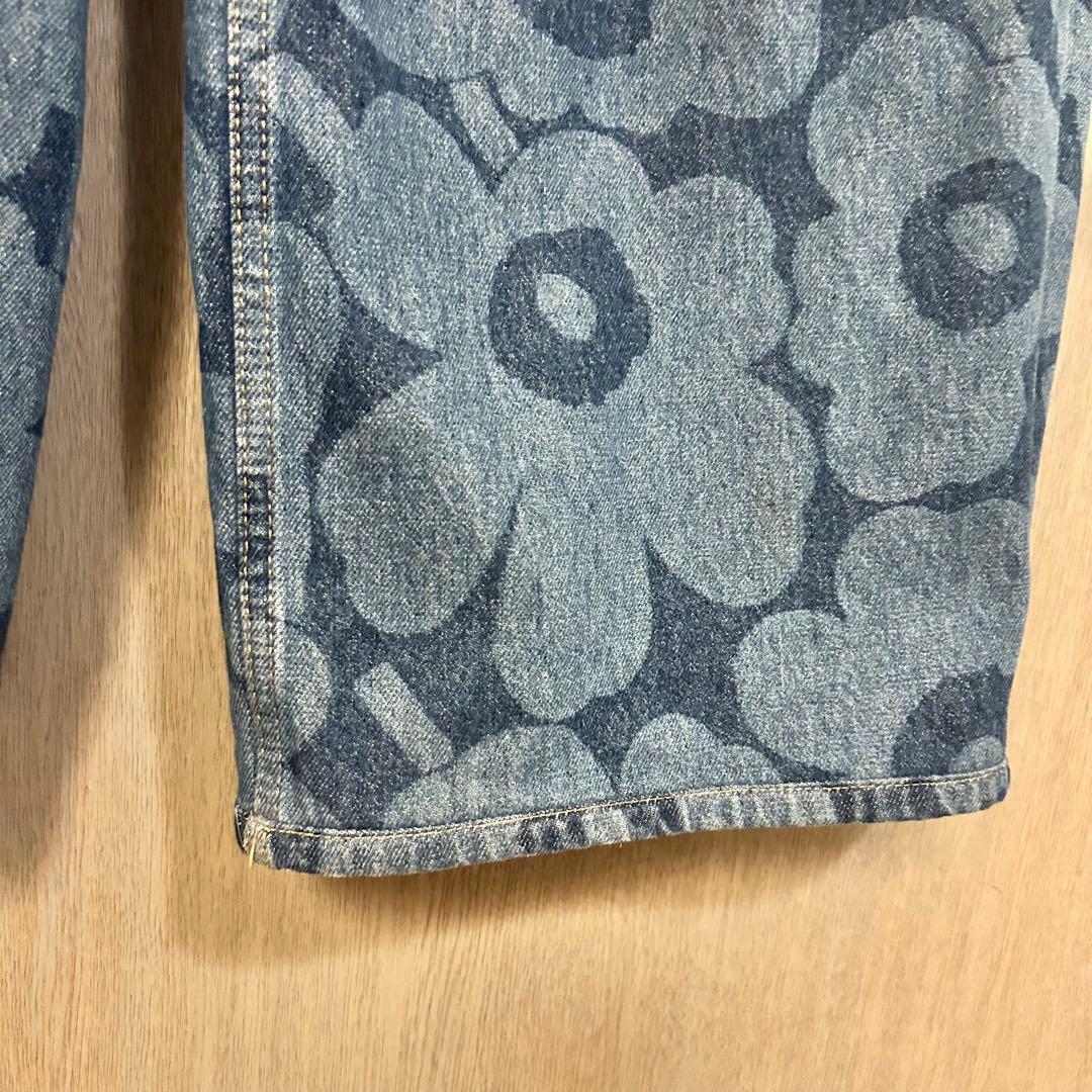 marimekko Maridenim Loose Unikko ジーンズ 26