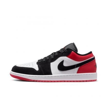 ナイキ エアジョーダン 1 ロー SE BLACK TOE 黒ツマ 27.0