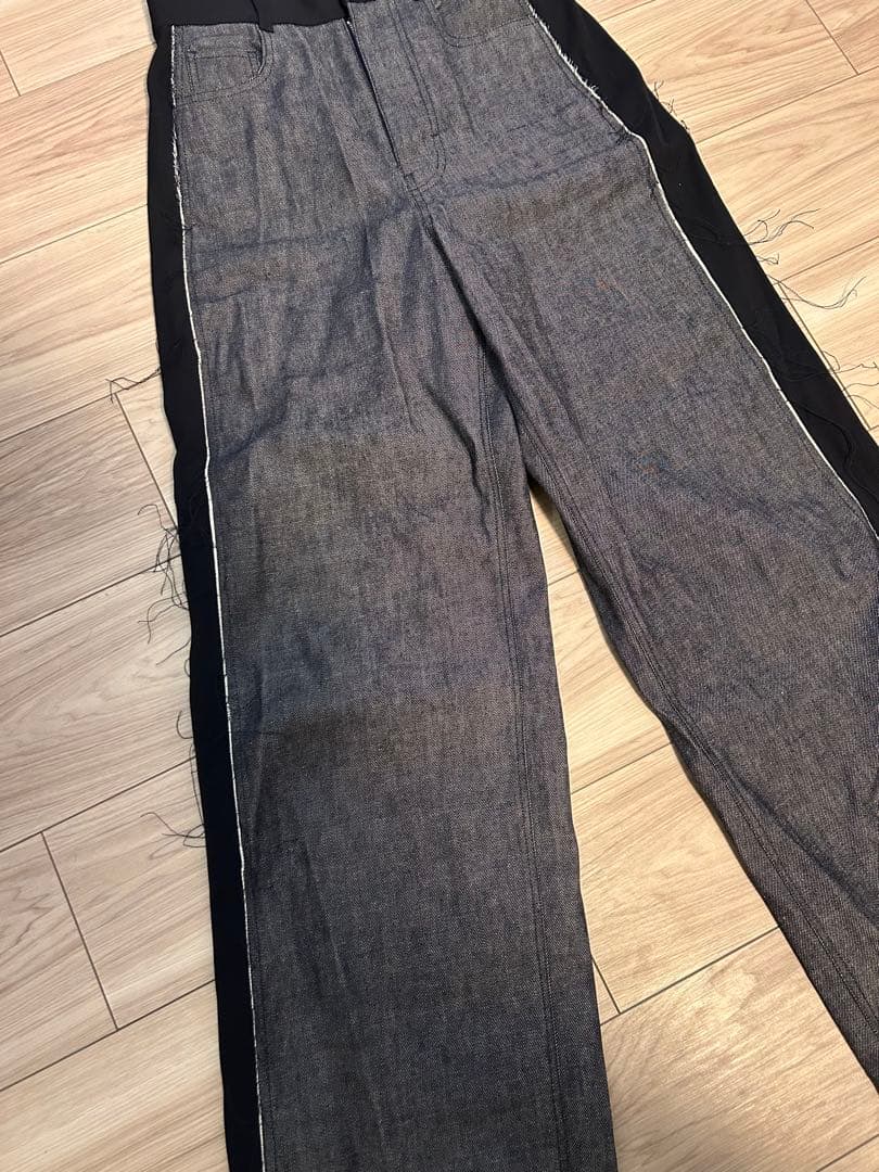 ルシェルブルー　　デニムパンツ　Two Tone Raw Denim Pants
