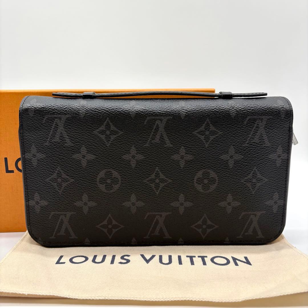 【極美品】ルイヴィトン ジッピーXL 長財布 モノグラム エクリプス