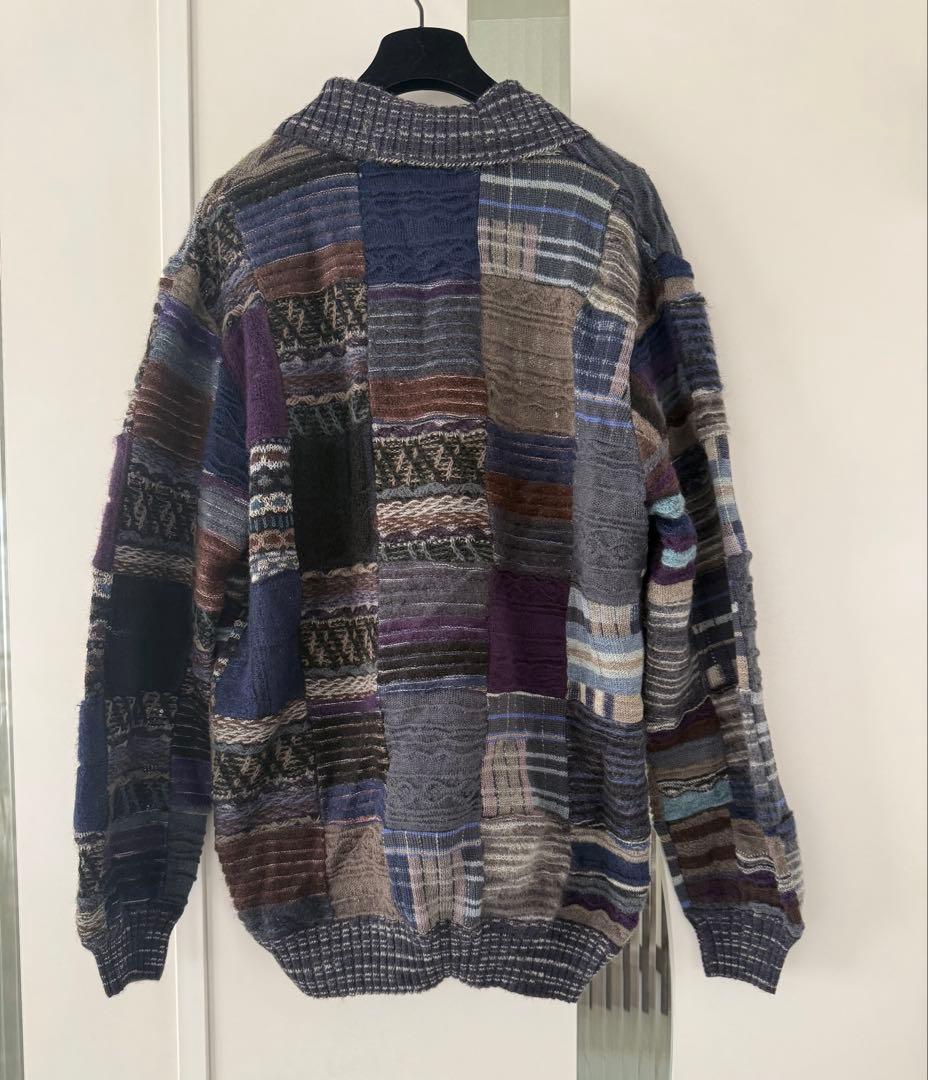 MISSONI パッチワークカーディガン サイズ48