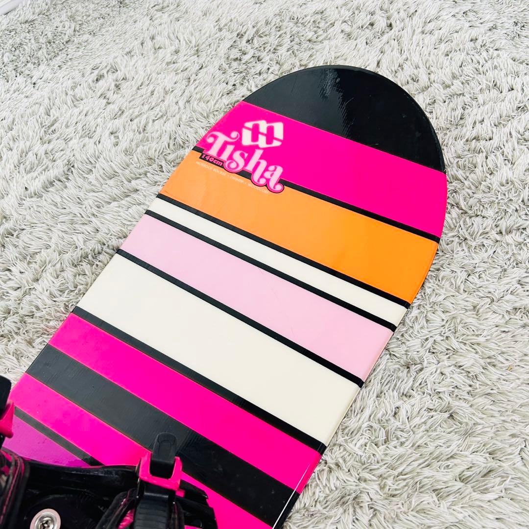 【初心者おすすめ】Morrow レディース スノーボード セット 140cm