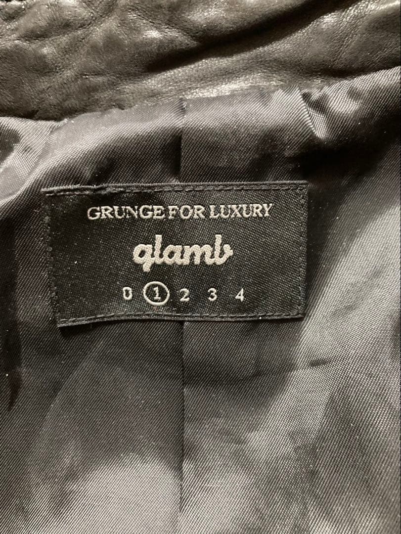 glamb ライダースジャケット　未使用