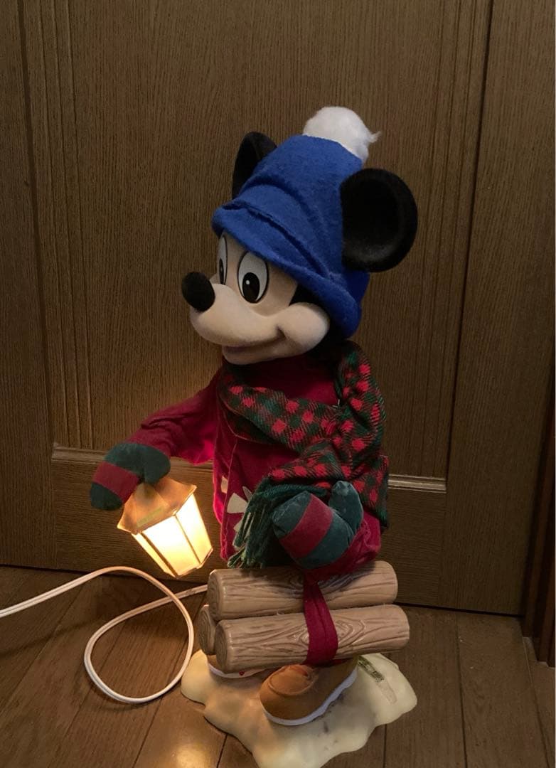 最終セール❗️アンティーク❤︎ディズニー❤︎クリスマスミッキー❤︎音楽とライト点灯