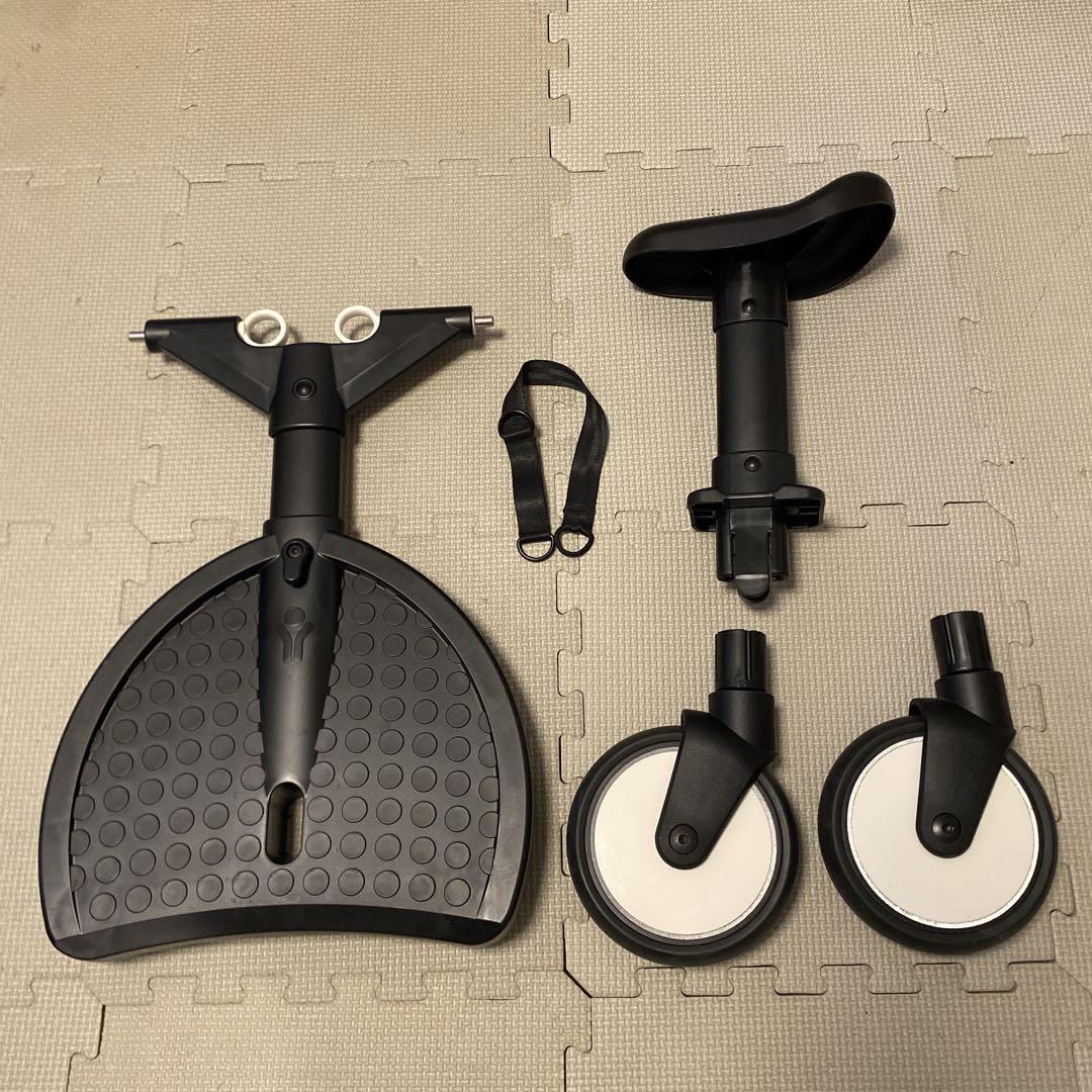 【美品】STOKKE YOYO純正ボード　2人乗り　ブラック