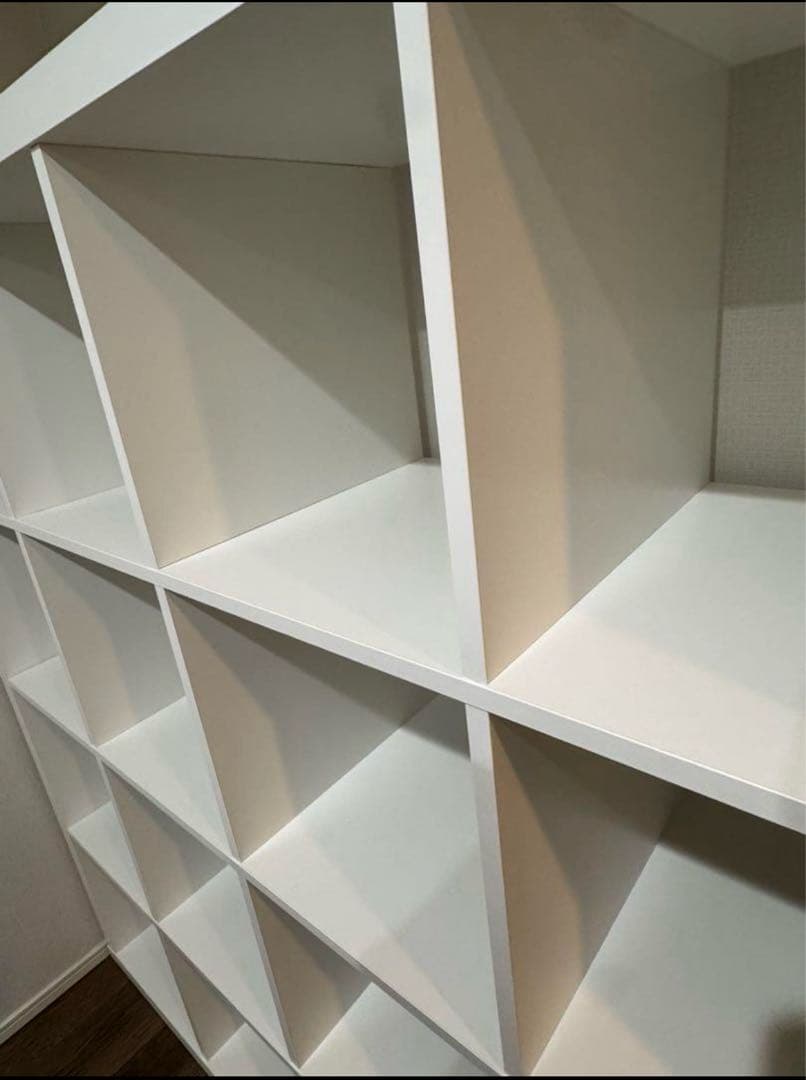 【引き取り限定】IKEA kallax ホワイト カラックス　シェルフ