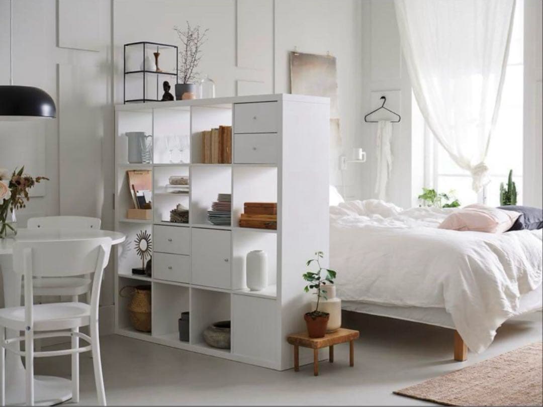 【引き取り限定】IKEA kallax ホワイト カラックス　シェルフ