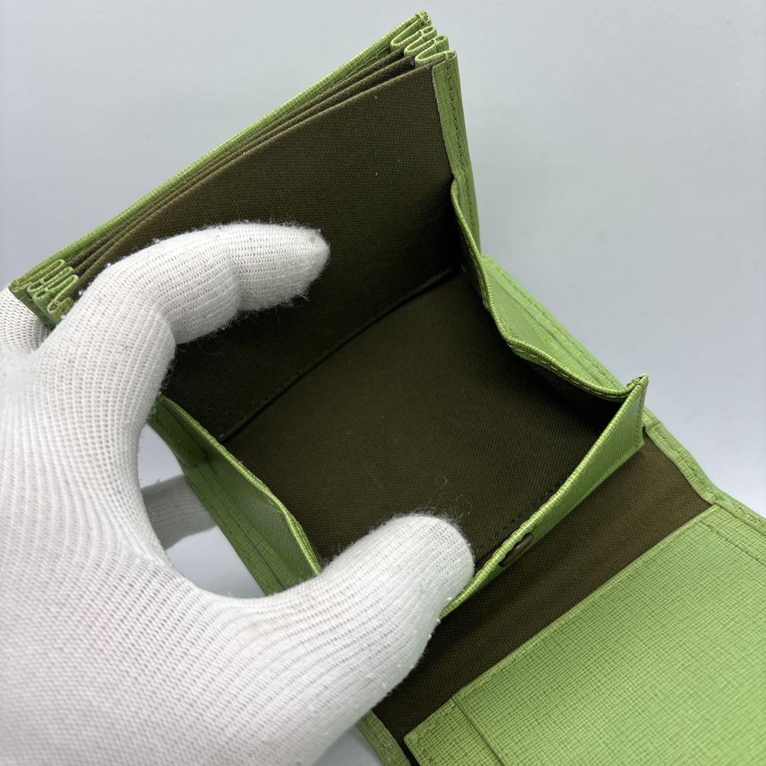 【極美品・希少色】エムピウ　ミッレフォッリエⅡ　P25　ライムグリーン