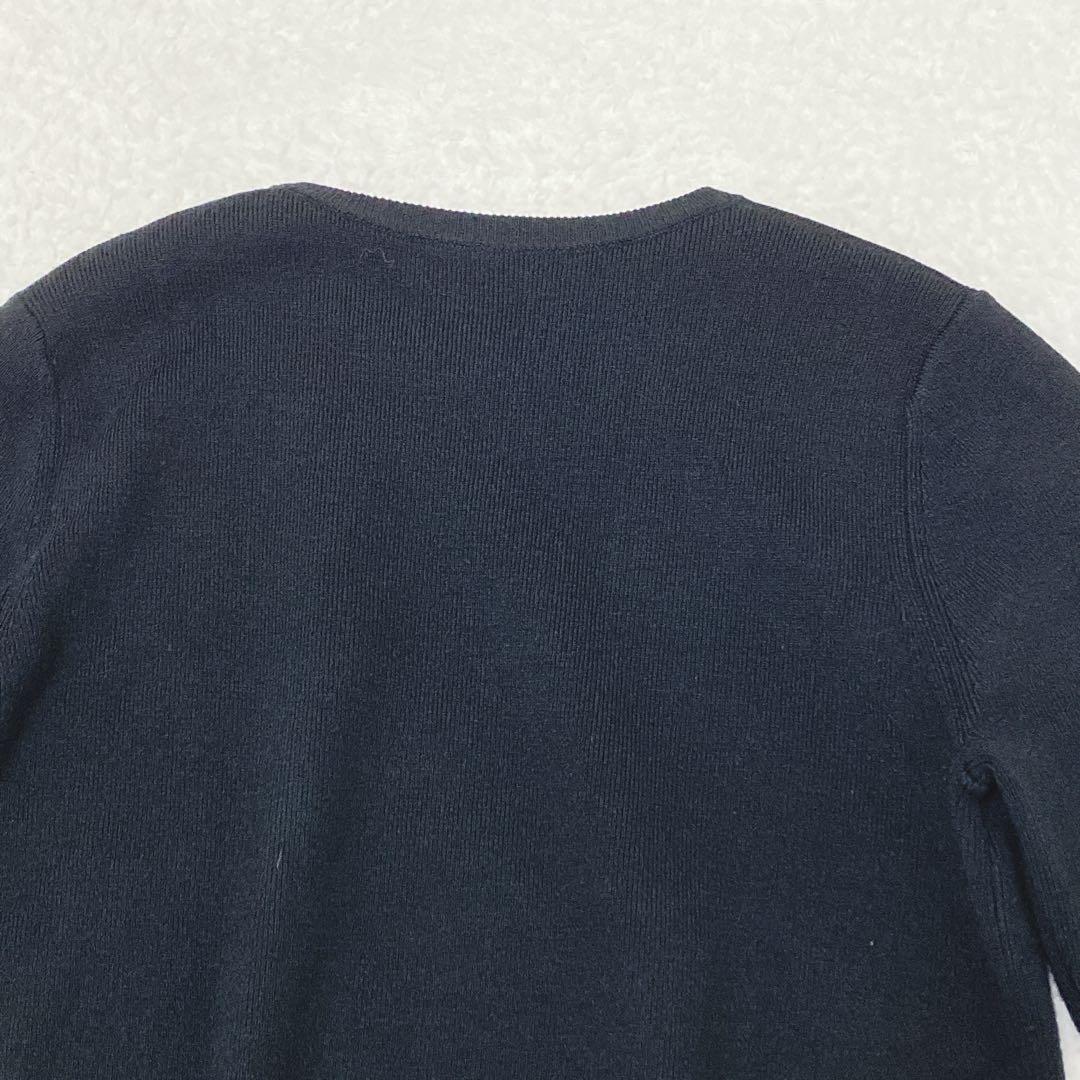 新品LOULOU WILLOUGHBY フリル袖 ブラックニット　トップス