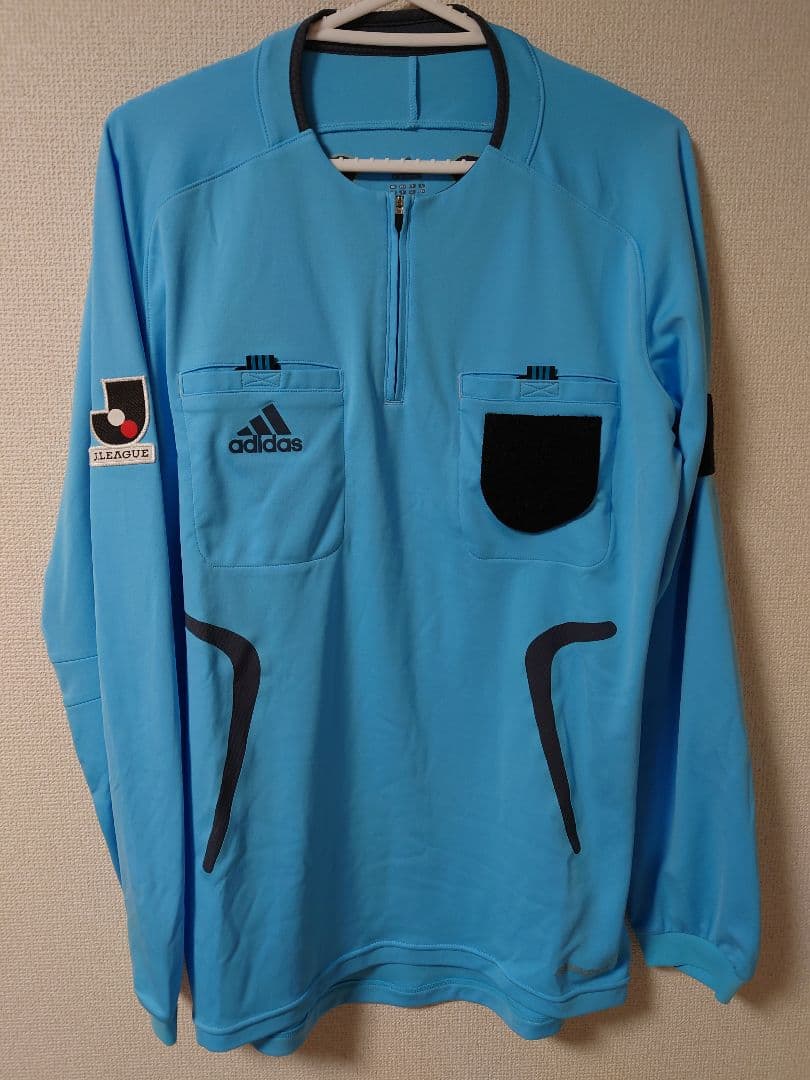 Jリーグロゴ入り審判服（支給品）　非売品　アディダス　2008　パンツソックス付