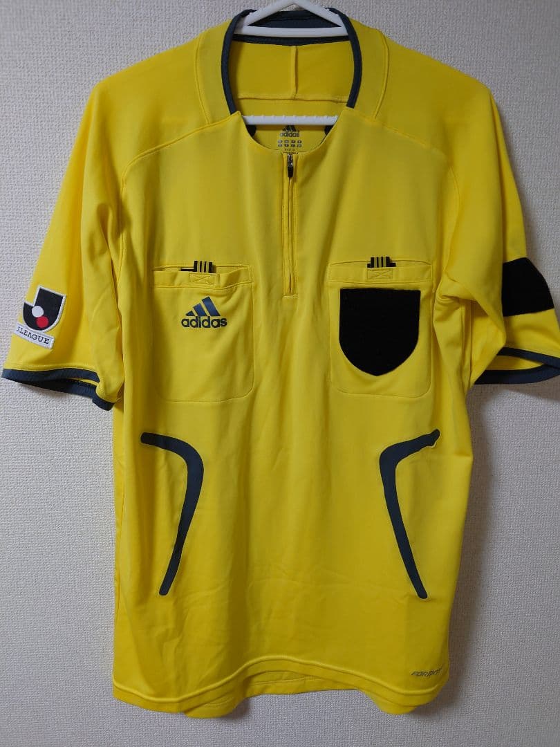 Jリーグロゴ入り審判服（支給品）　非売品　アディダス　2008　パンツソックス付
