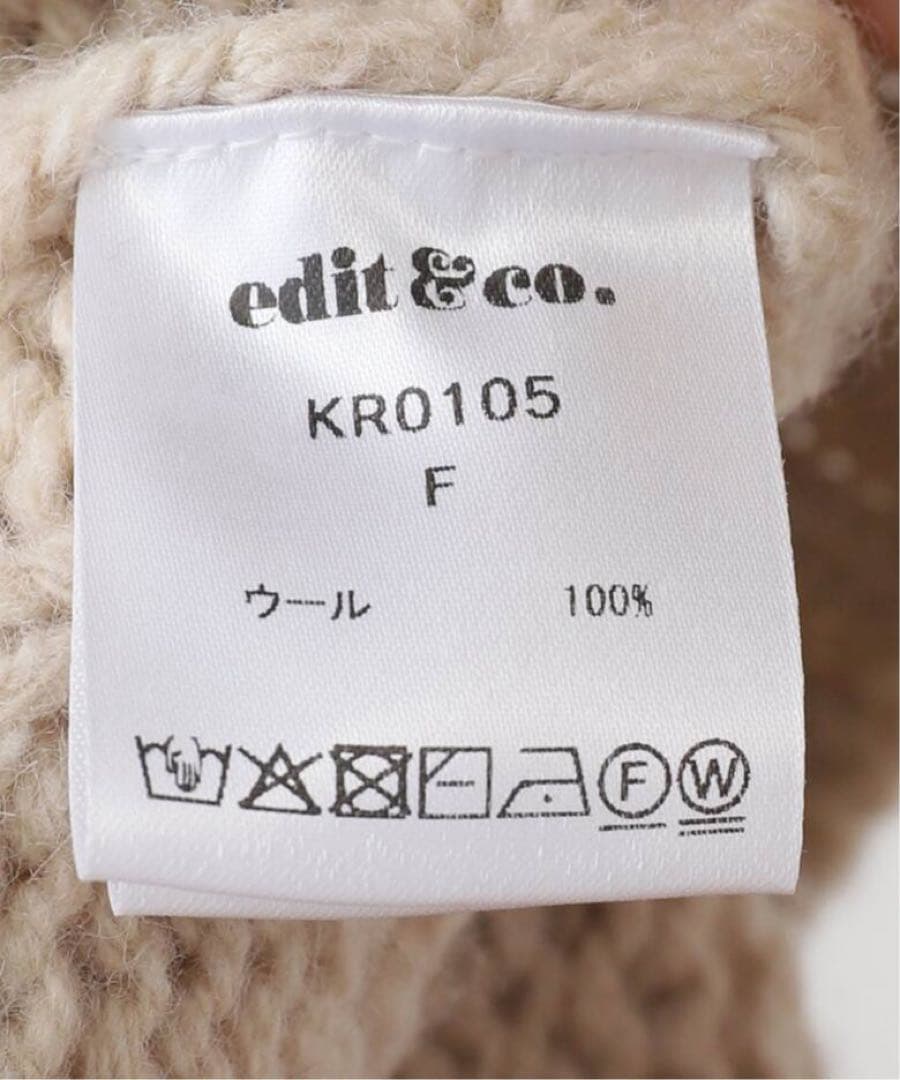 L'Appartement edit & co.Mixed Cable セーター