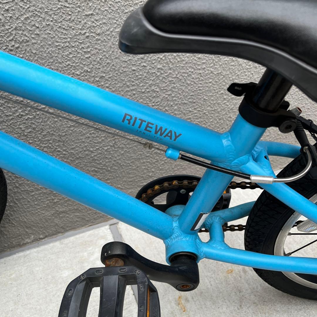 RITEWAY キッズサイクル 青