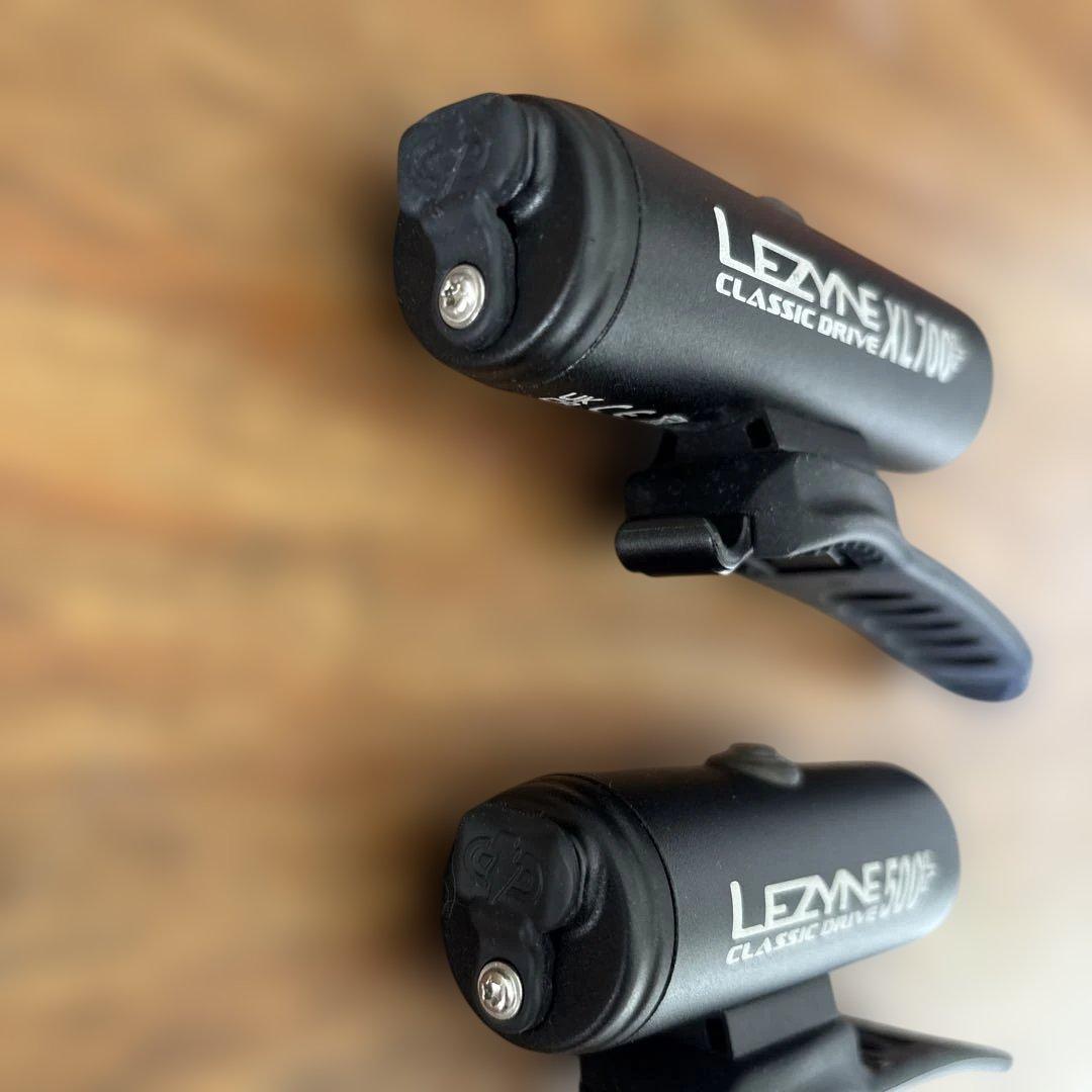 LEZYNE Classic Drive XL700+ 500+ ライトセット