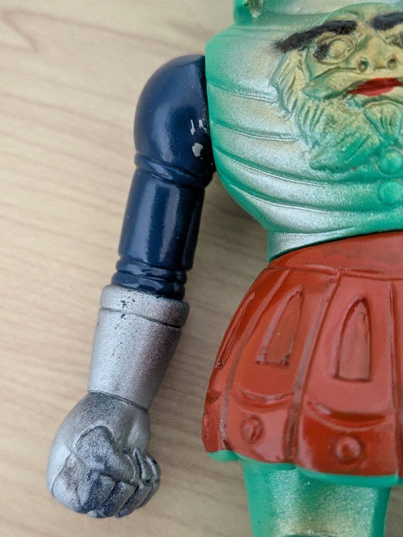 ト*ン様 よい子のおもちゃ　透明怪獣シリーズ　暗黒大将軍　ソフビ　　無版権　パチ