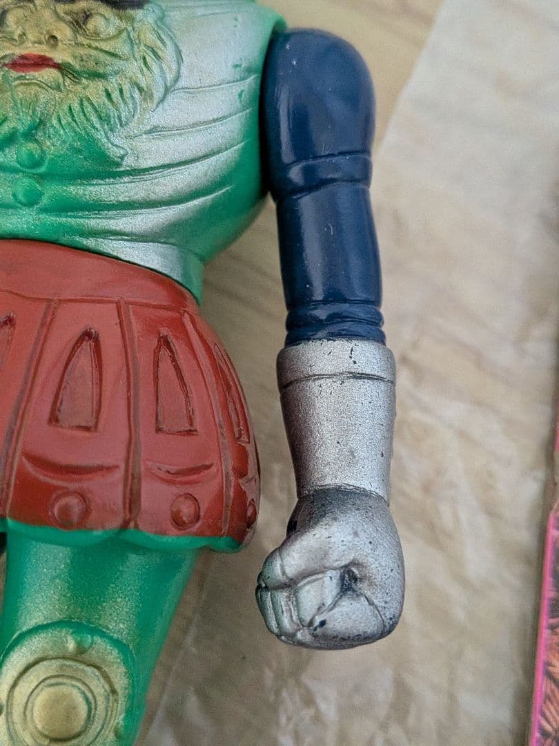 ト*ン様 よい子のおもちゃ　透明怪獣シリーズ　暗黒大将軍　ソフビ　　無版権　パチ